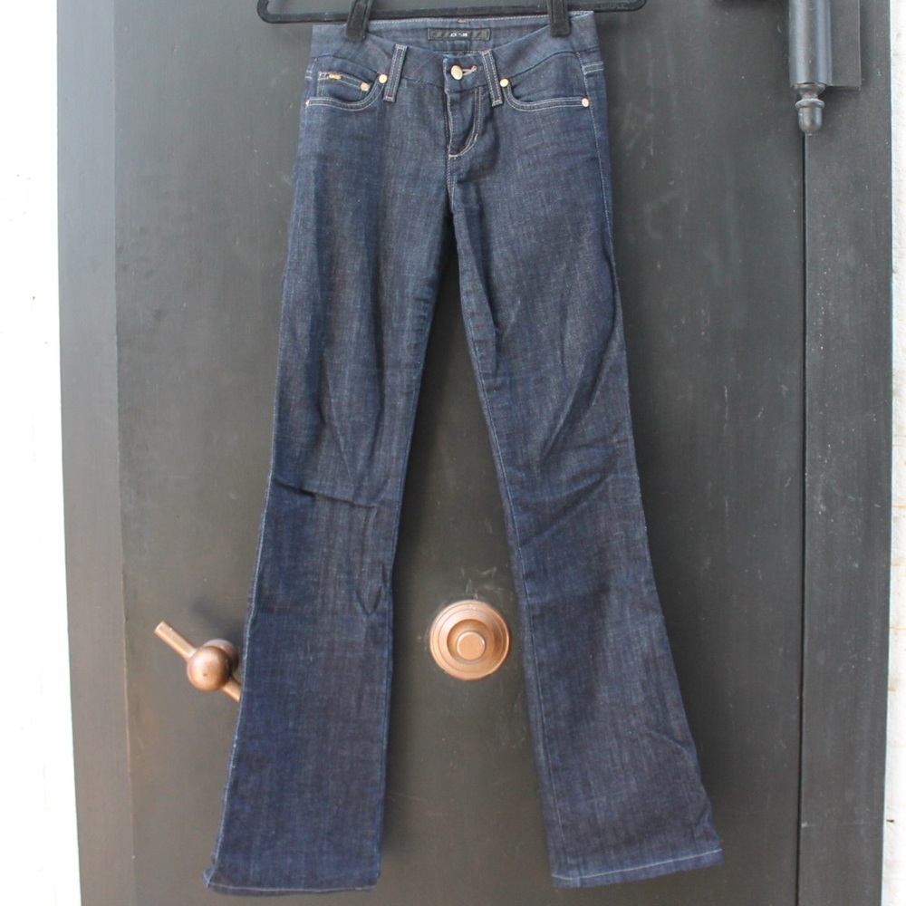 Joe’s Jeans Dark Denim Wide Leg Jeans